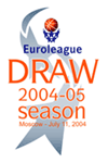 Жеребьевка Евролиги сезона 2004-05