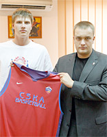 Voroncevich signed a contract with CSKA