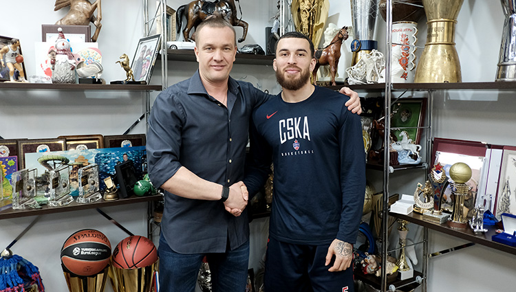 Mike James and CSKA: together until 2023