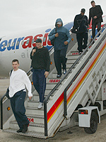 CSKA Arrives in Barcelona