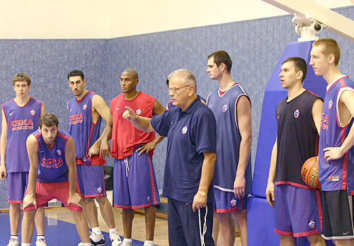 CSKA held first practice in the full roster