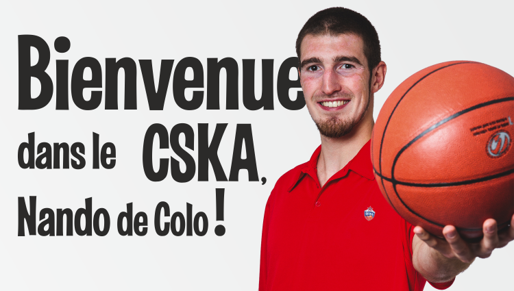 Nando De Colo has become the first Frenchman in CSKA history