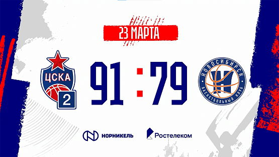 #Молодёжка. ЦСКА-2 - «Новосибирск». Лучшие моменты