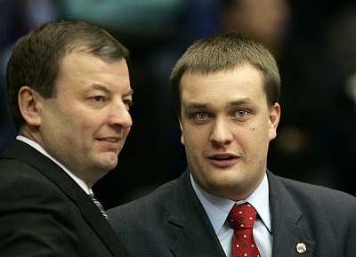 Sergey Kushchenko and Andrey Vatoutin (photo M. Serbin)