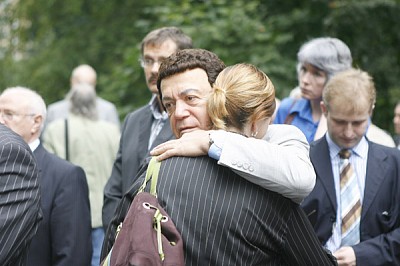 Иосиф Кобзон и Татьяна Гомельская (фото М. Сербин)