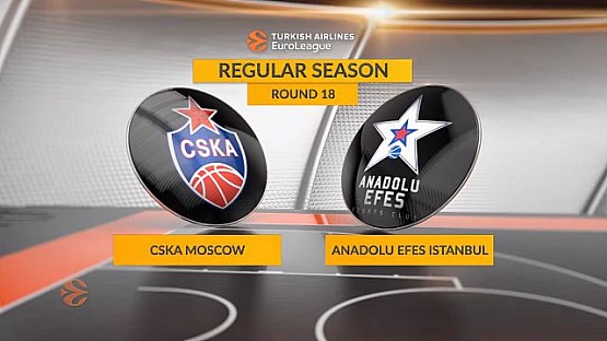 CSKA Moscow vs Anadolu Efes Istanbul. Highlights