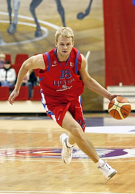 Anton Ponkrashov became the game best scorer (photo M. Serbin)