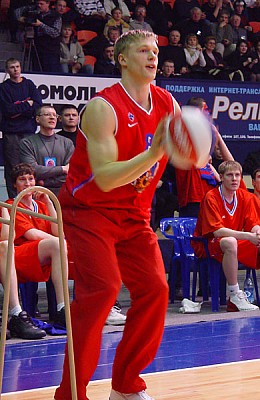 Конкурс трехочковых бросков. Николай Падиус (фото skabasket.com)
