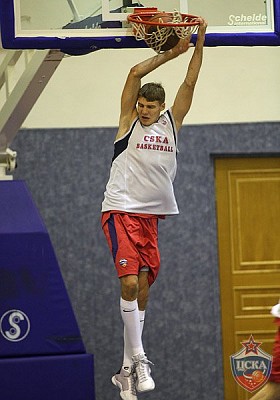 Maxim Zaharov (photo M. Serbin, cskabasket.com)