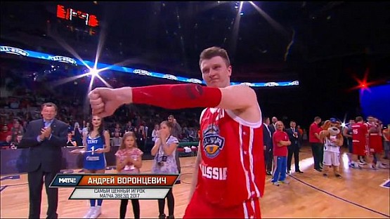 Andrey Vorontsevich All-Star Game MVP
