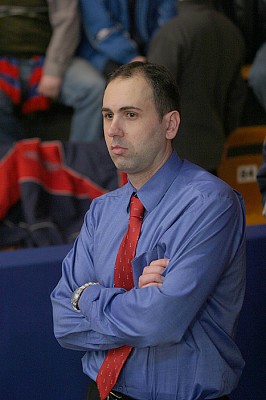 Доигрывать матч хорватам пришлось без главного тренера (фото М.Сербин)