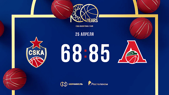 #Highlights. CSKA - Lokomotiv Kuban. 1/2 (#5)
