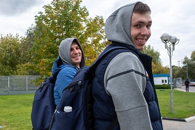 Самсон Руженцев и Александр Чадов (фото: М. Сербин, cskabasket.com)