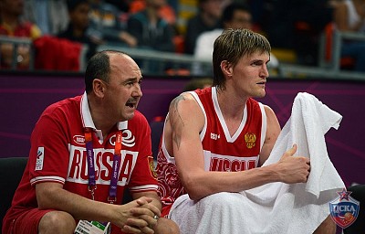 Юрий Кожокарь Андрей Кириленко (фото cskabasket.com)