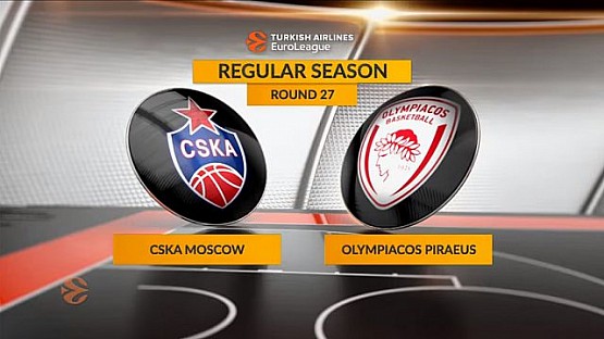 CSKA Moscow vs Olympiacos Piraeus. Highlights