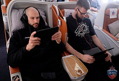 Джеймс Огастин и Джоэл Фрилэнд (фото: М. Сербин, cskabasket.com)