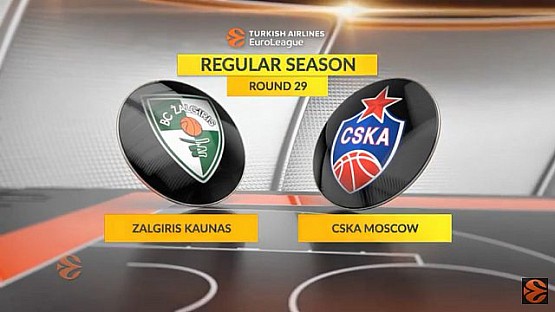 Zalgiris Kaunas vs CSKA Moscow. Highlights