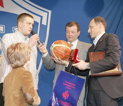 Андрей Ватутин, Сергей Кущенко и Этторе Мессина (фото Т. Макеева)