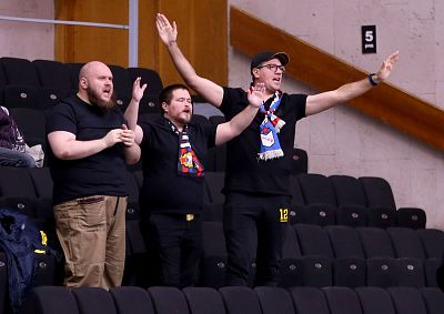 Болельщики ЦСКА (фото: М. Сербин, cskabasket.com)