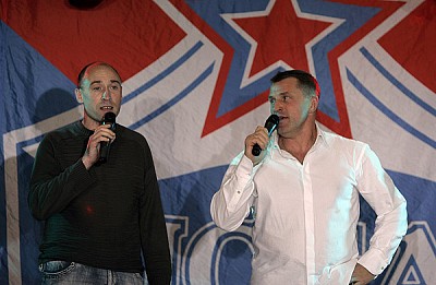 Андрей Орос и Евгений Бурин (фото М. Сербин)