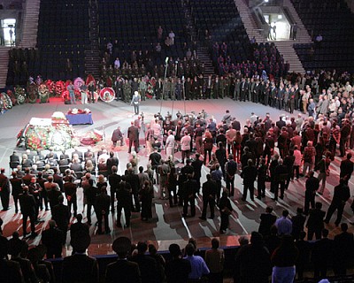 CSKA Sports Hall. August 18th, 2005. (photo T.Makeeva)