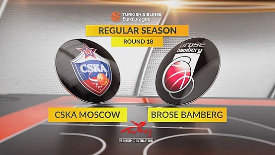 Highlights: CSKA Moscow-Brose Bamberg