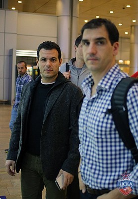 Dimitris Itoudis and Kostas Chatzichristos (photo: M. Serbin, cskabasket.com)