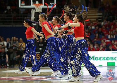 CSKA dance team (photo: M. Serbin, cskabasket.com)