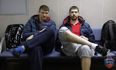 Andrey Vorontsevich and Grigory Shukhovtcov (photo: M. Serbin, cskabasket.com)