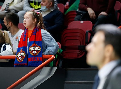 CSKA Fan (photo: M. Serbin, cskabasket.com)