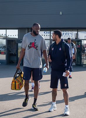 Тони Джекири и Мело Тримбл (фото: М. Сербин, cskabasket.com)