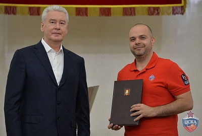 Сергей Собянин и Денис Годлевский  (фото В. Астапкович/Россия Сегодня)
