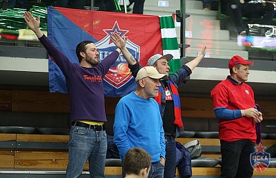 CSKA fans (photo: M. Serbin, cskabasket.com)