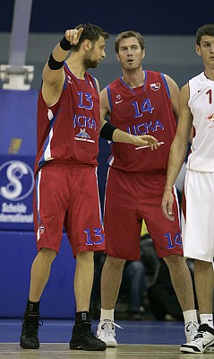 Дэвид Андерсен и Алексей Саврасенко (фото М. Сербин)