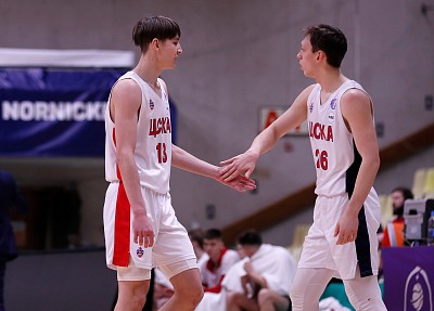 Антон Петухов и Кирилл Петухов (фото: М. Сербин, cskabasket.com)