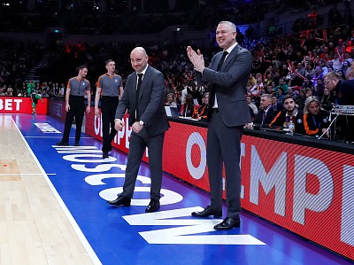 Марко Величкович и Эмил Райкович (фото: М. Сербин, cskabasket.com)