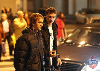 Zoran Planinic and Alexander Kaun (photo M. Serbin, cskabasket.com)
