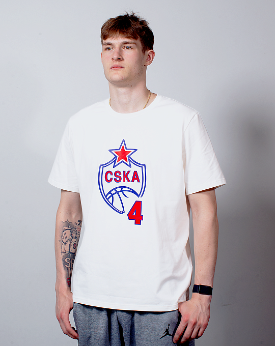 Футболка с логотипом ЦСКА AVRAMOVIC Детская