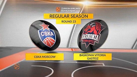 CSKA Moscow vs Baskonia Vitoria Gasteiz. Highlights