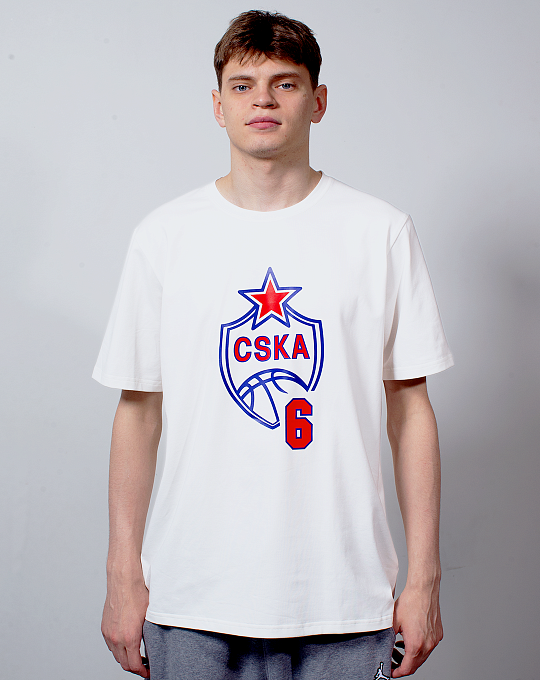 Футболка с логотипом ЦСКА MELO