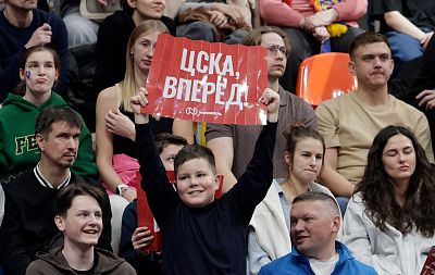 Болельщики ЦСКА (фото: Т. Макеева, cskabasket.com)
