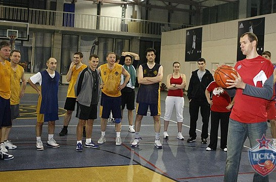 Siskauskas held a clinic in Gold's Gym