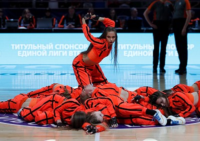 Группа поддержки ЦСКА (фото: М. Сербин, cskabasket.com)