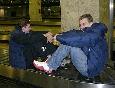 Anatoliy Kashirov and Sergey Panov (photo cskabasket.com)
