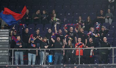 Болельщики ЦСКА (фото: М. Сербин, cskabasket.com)