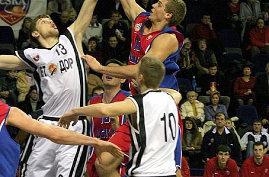 CSKA vs Avtodor: 103-82