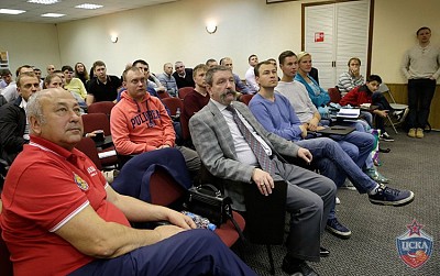 Participants of seminar (photo: T. Makeeva, cskabasket.com)