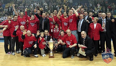 ЦСКА - Чемпион! (фото Т. Макеева, cskabasket.com)
