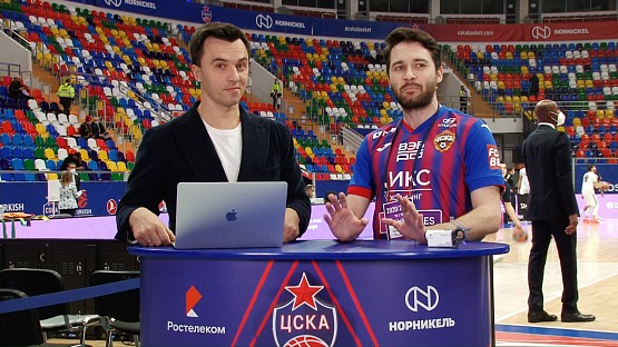 #CSKABasketShow: Сергей Фомин, Дмитрий Мурлычкин