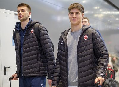 Самсон Руженцев и Владимир Карпенко (фото: М. Сербин, cskabasket.com)